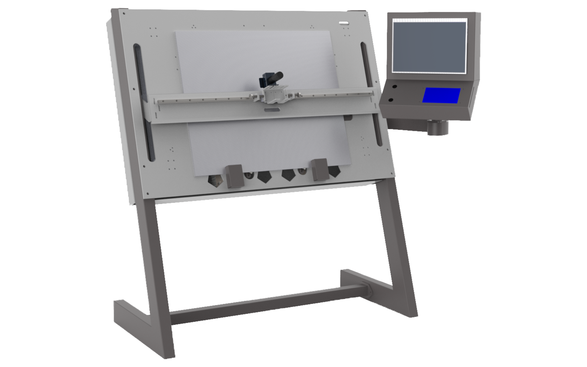 vision plate punch, Pneumatic plate punch